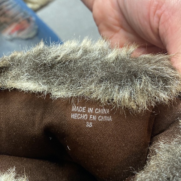 Knee high faux fur Aldo boots - Picture 3 of 4